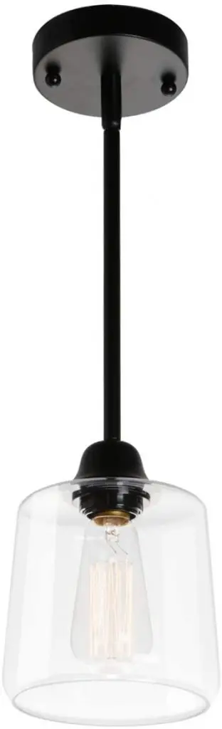 Black kitchen island pendant lighting ideas