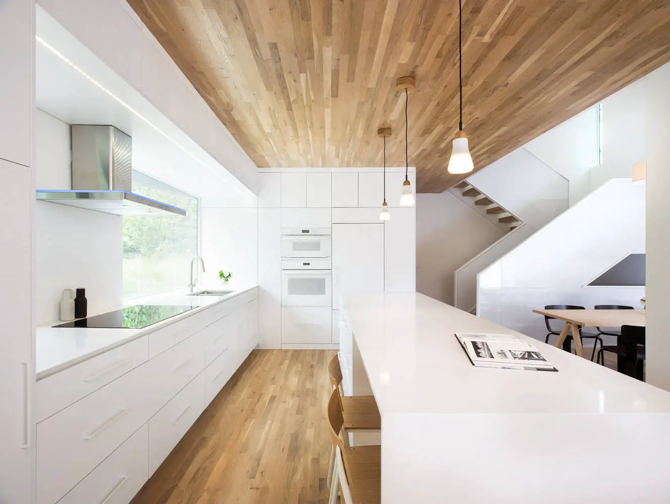 modern l shaped kitchen